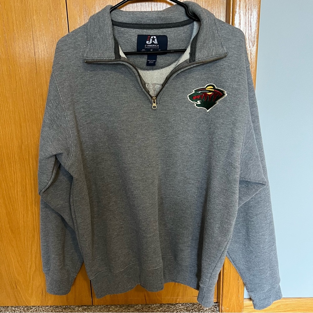 MN Wild 3/4 Zip